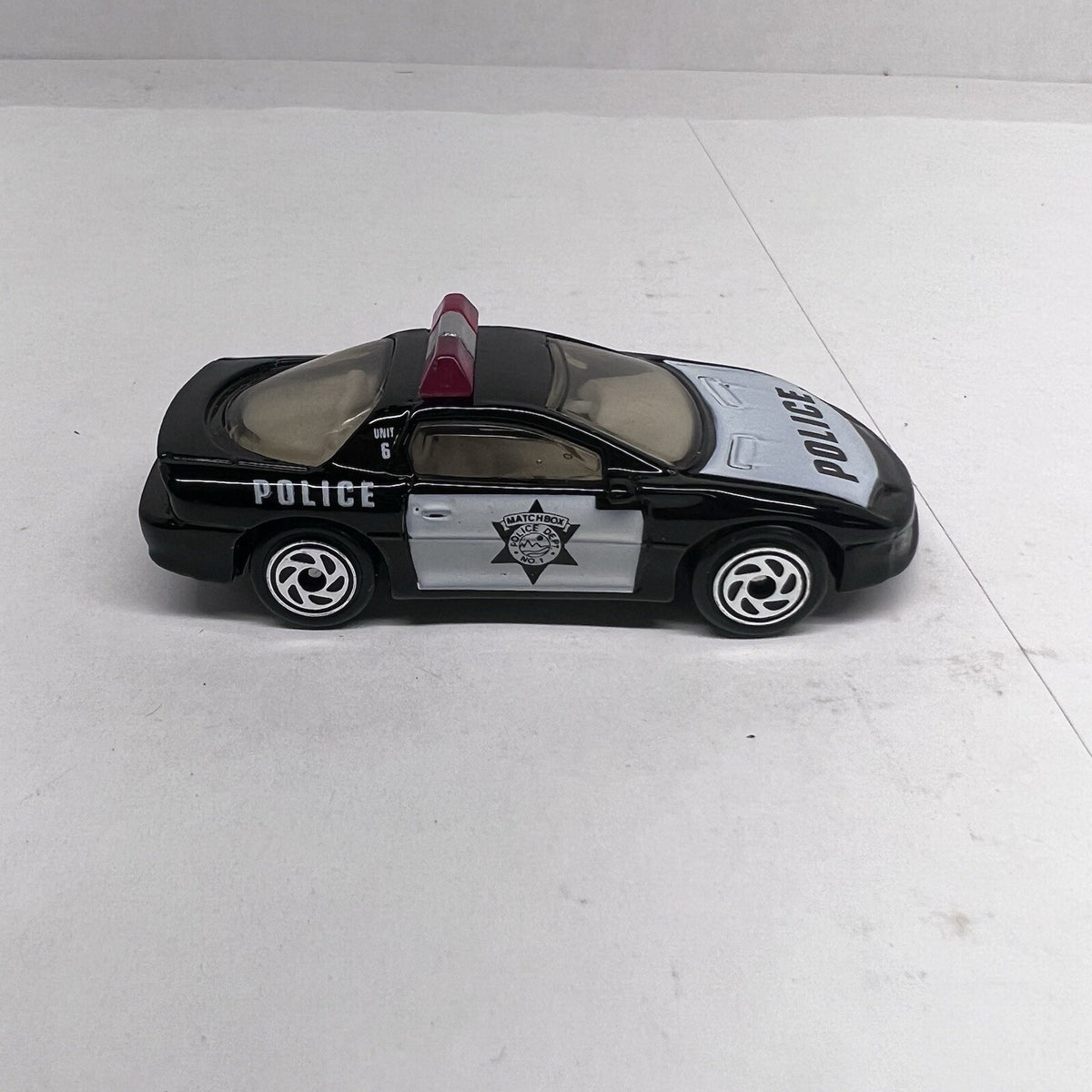 Matchbox Chevrolet Camaro Z28 Police Car  #59 - 1996 Super fast Series