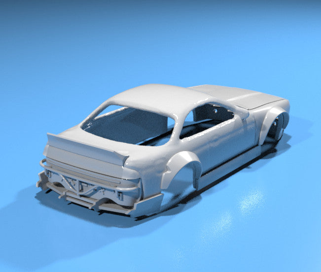 Boss Style Wide Body Kit for Hot Wheels Nissan Silvia S14 - Resin - 3d Printed