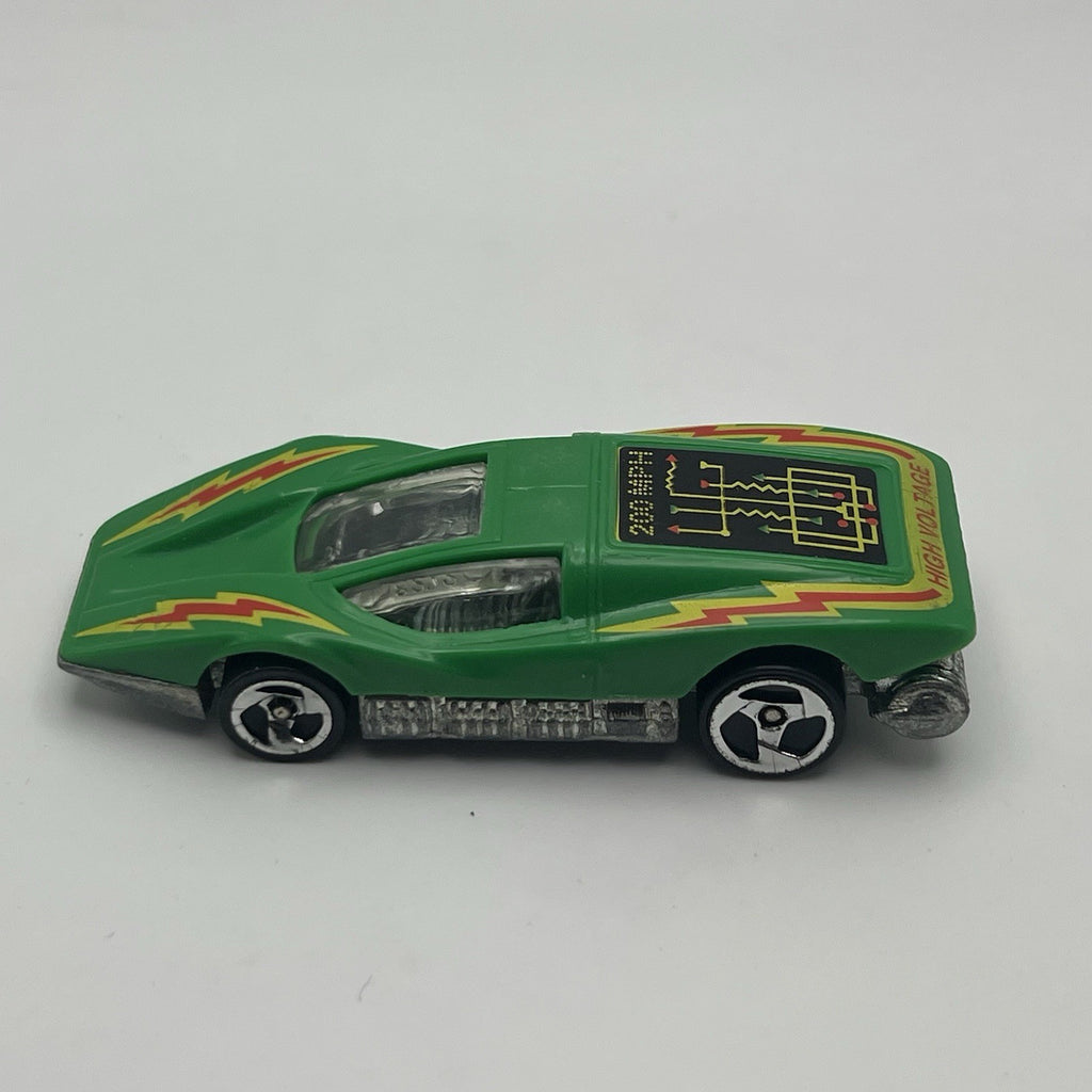 1974 Hot Wheels Green Silver Bullet. Made In Malaysia