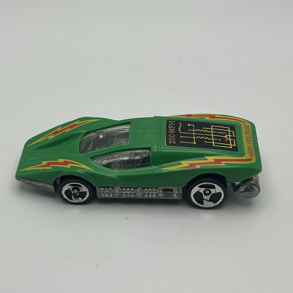 1974 Hot Wheels Green Silver Bullet. Made In Malaysia