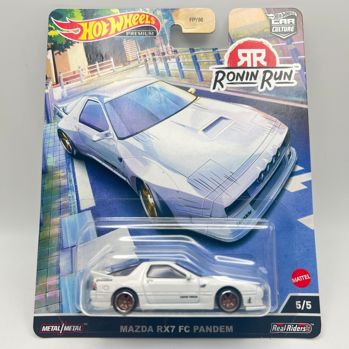 Hot Wheels Car Culture Ronin Run Set of 5 + Mazda RX7 FC Pandem Chase 0/5