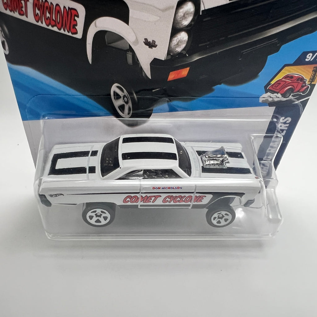 Hot Wheels '65 Mercury Comet Cyclone White 191/250 Drag Racers 9/10 2026