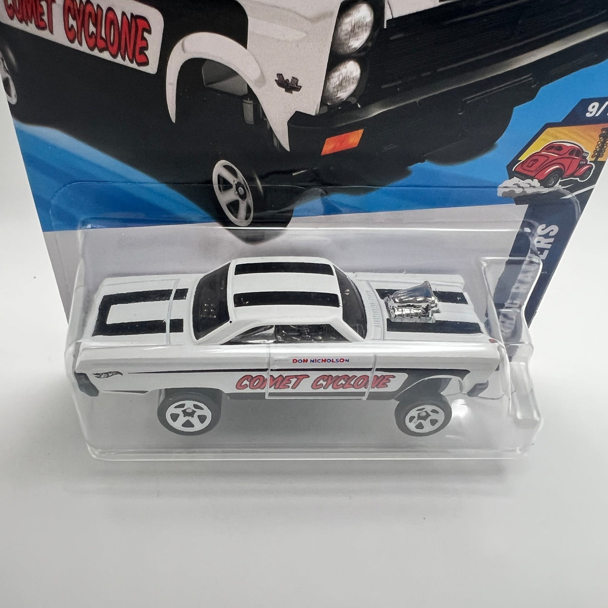 Hot Wheels '65 Mercury Comet Cyclone White 191/250 Drag Racers 9/10 2026