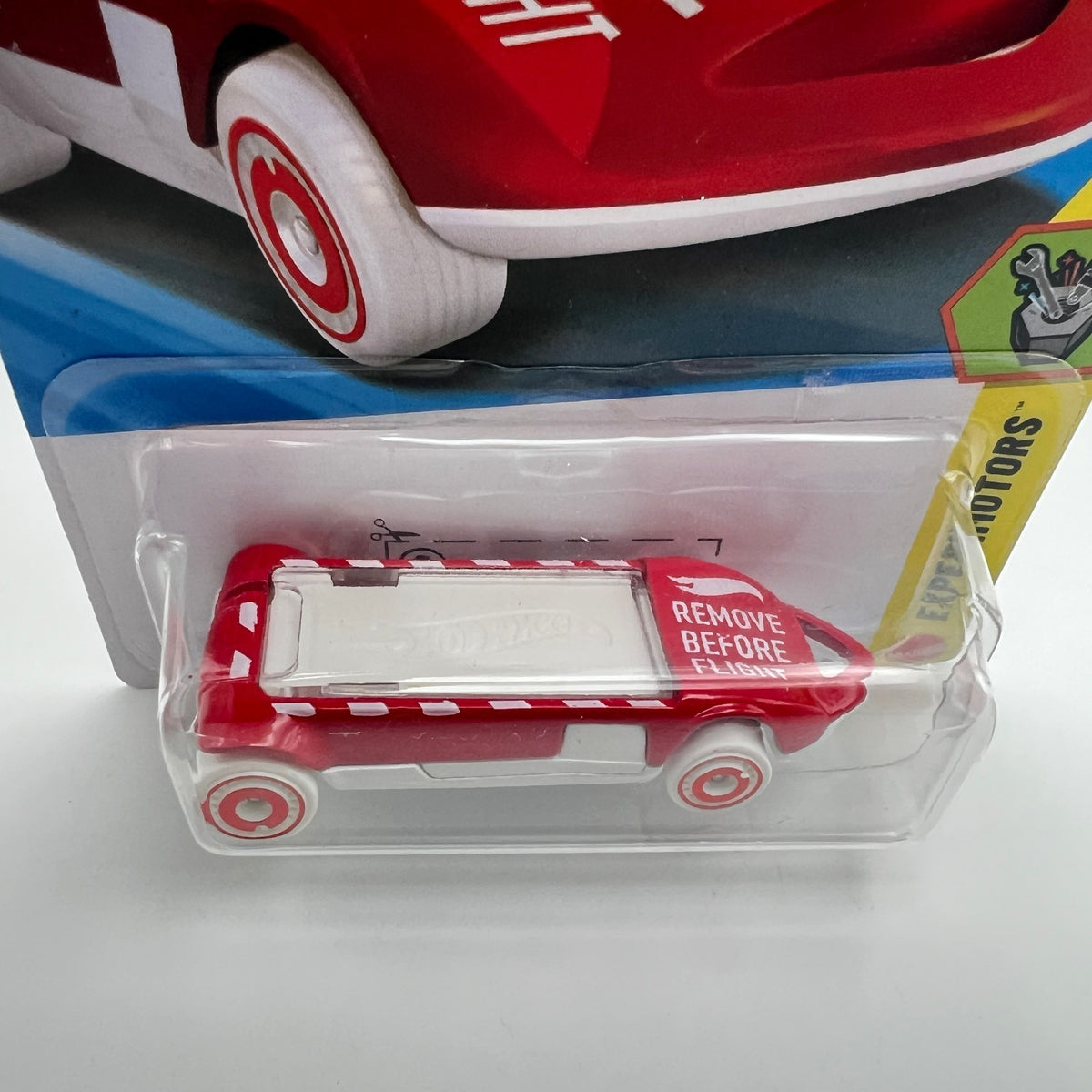 Hot Wheels Twin Tags 166/250 Experimotors 5/5 Red White Special Feature