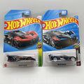 (Set Of 2) Hot Wheels Bugatti Bolide - Red And Blue