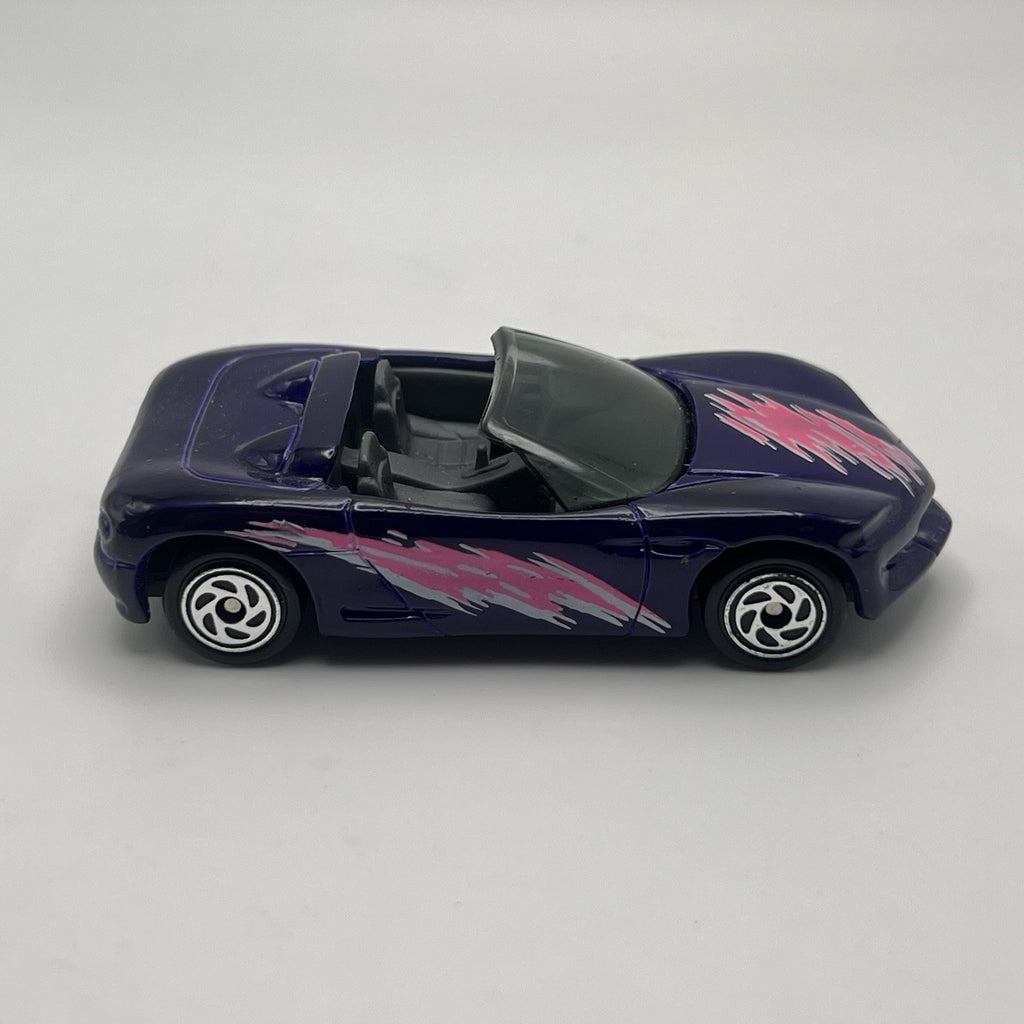 Matchbox Mid 1990s Release MB 38 Corvette Sting Ray III Purple Loose