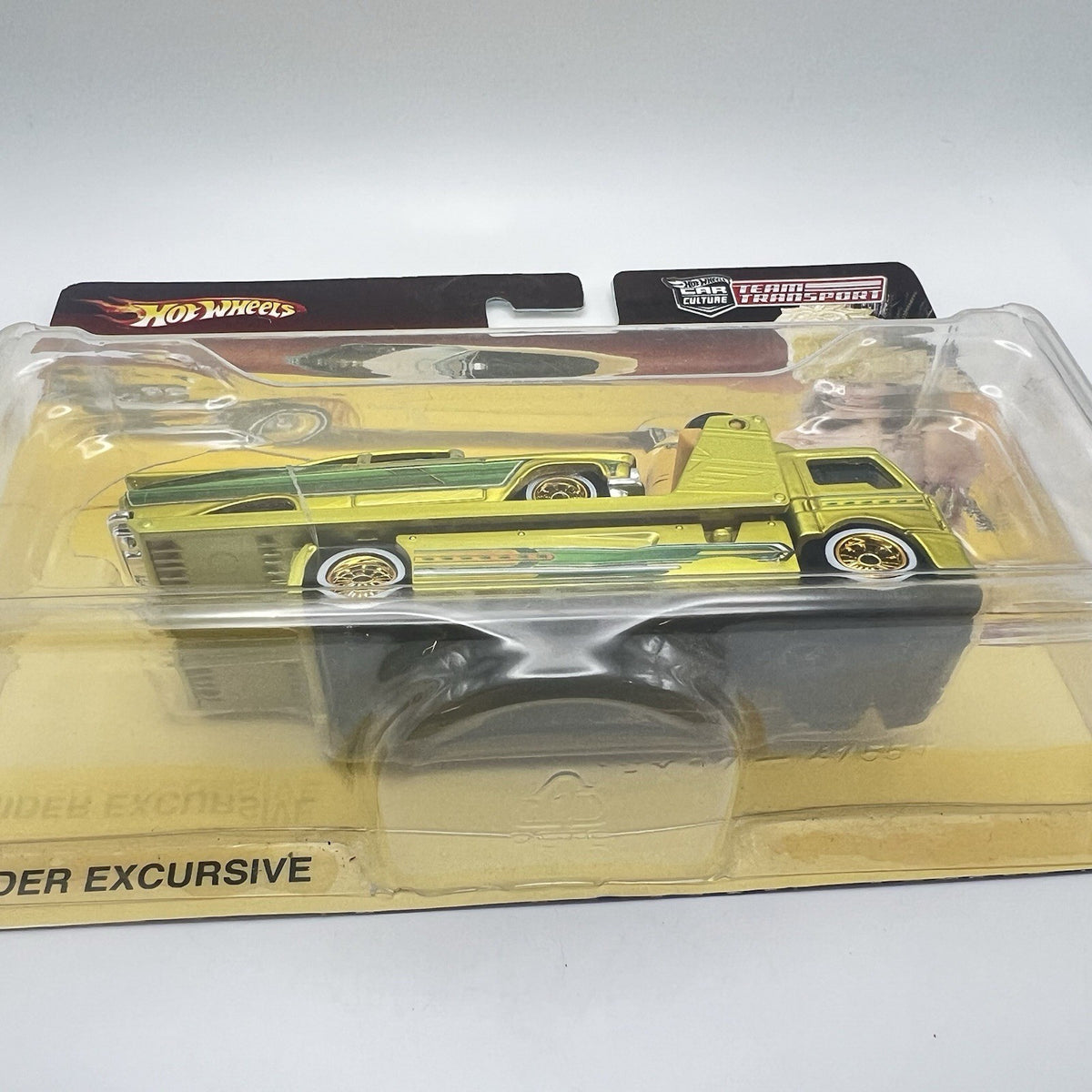 Custom Hot Wheels Team Transport Impala With Aero Lift w/ RR Lowrider 1 Of 1