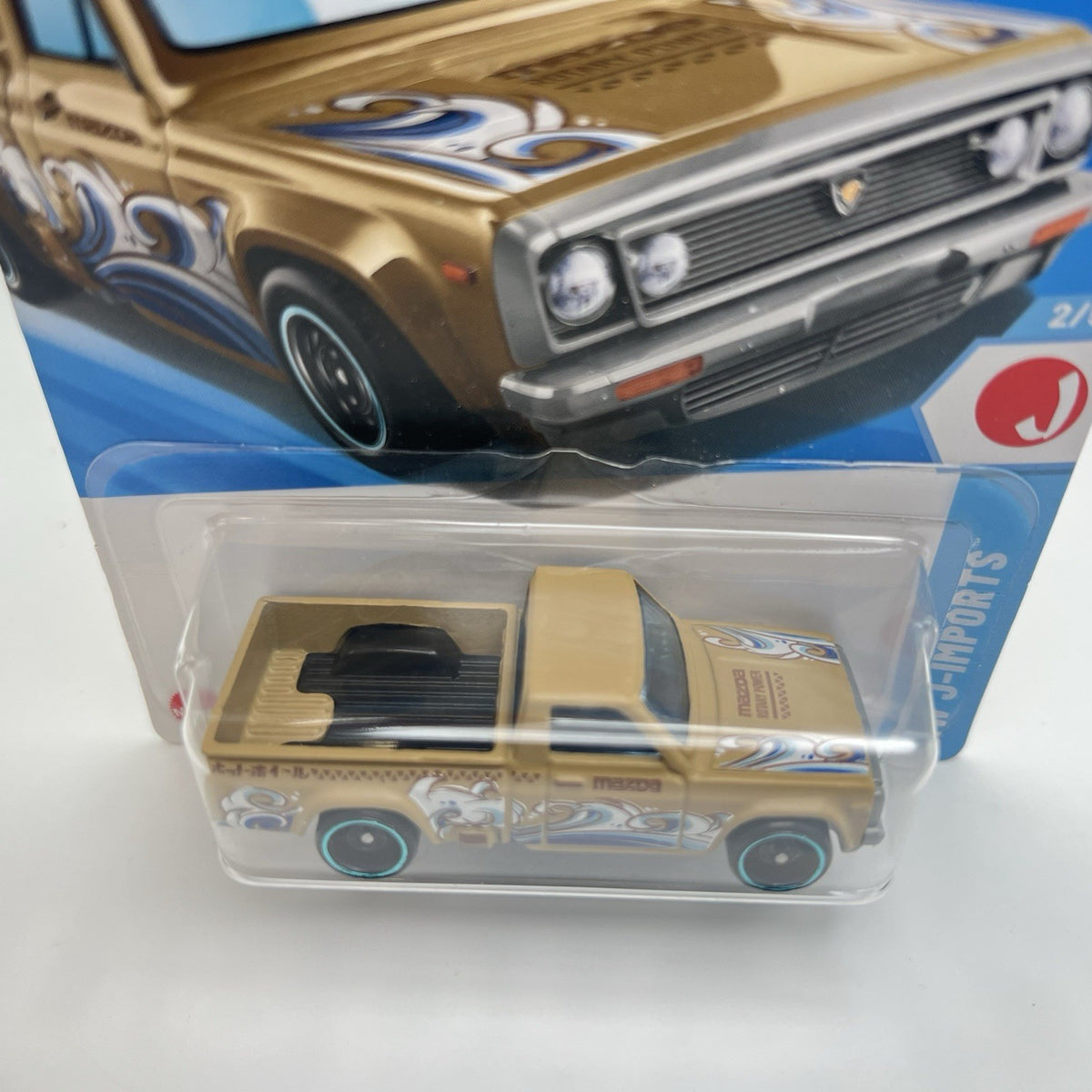 Hot Wheels 2025 HW J-Imports 2/5 047 Mazda REPU TAN Mad Mike