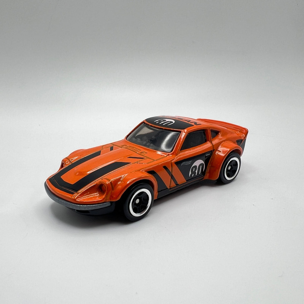 Hot Wheels Nissan Fairlady Z Orange #80 LOOSE 1/64