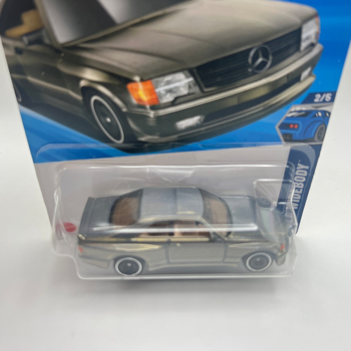 HW 89 Mercedes-Benz 560 SEC AMG Grey 186/250 Wild Widebody 2/5