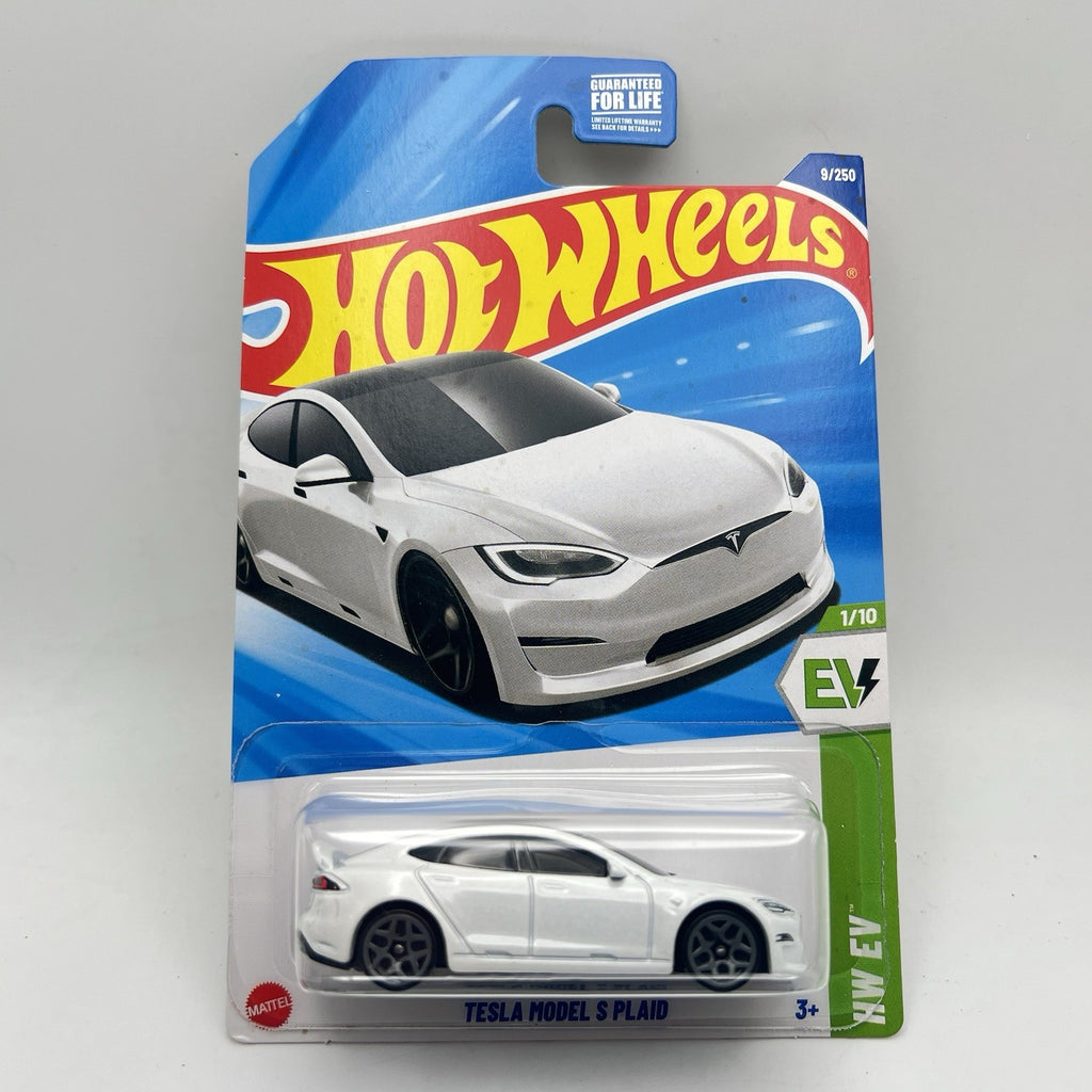 Hot Wheels HW EV Tesla Model S Plaid White 1/10 New 2025 9/250