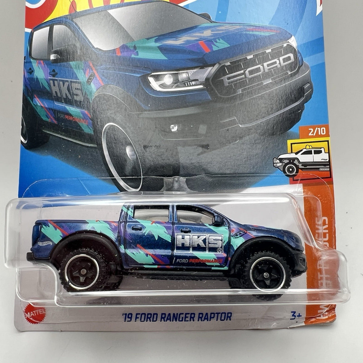 2024 Hot Wheels 43/250 HTD05 '19 Ford Ranger Raptor HW Hot Trucks 2/10