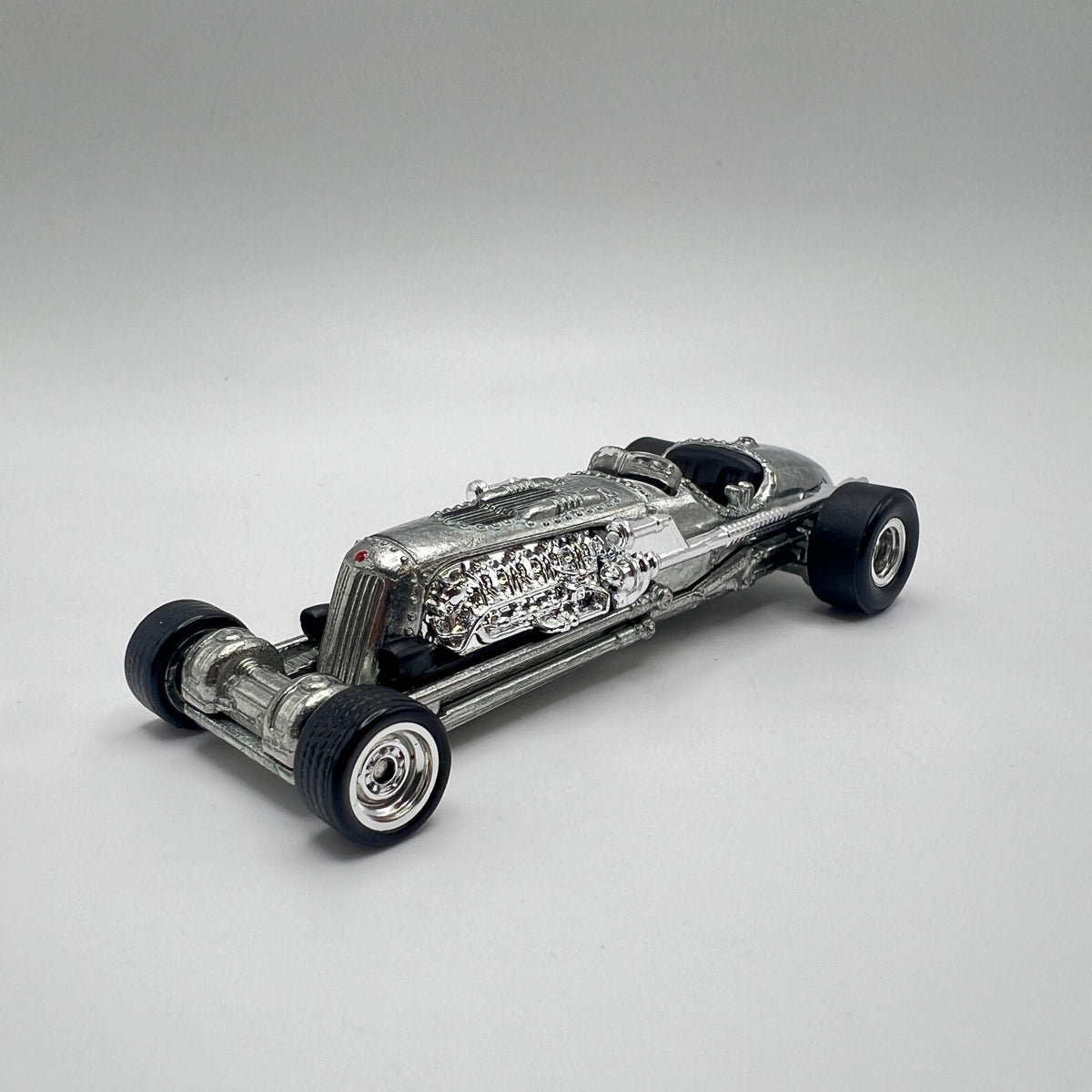 Hot Wheels Premium Jay Leno's Garage Jay Leno Tank Car Silver LOOSE 1/64