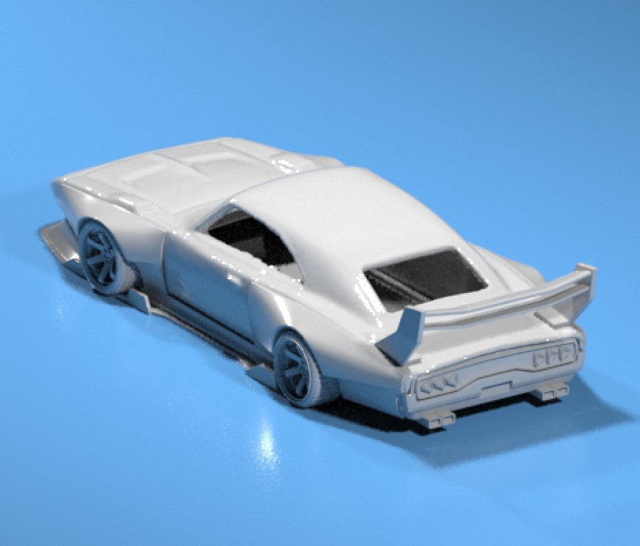 Street Legend Wide Body Kit For Hot Wheels Daytona - Resin - 3d Printed