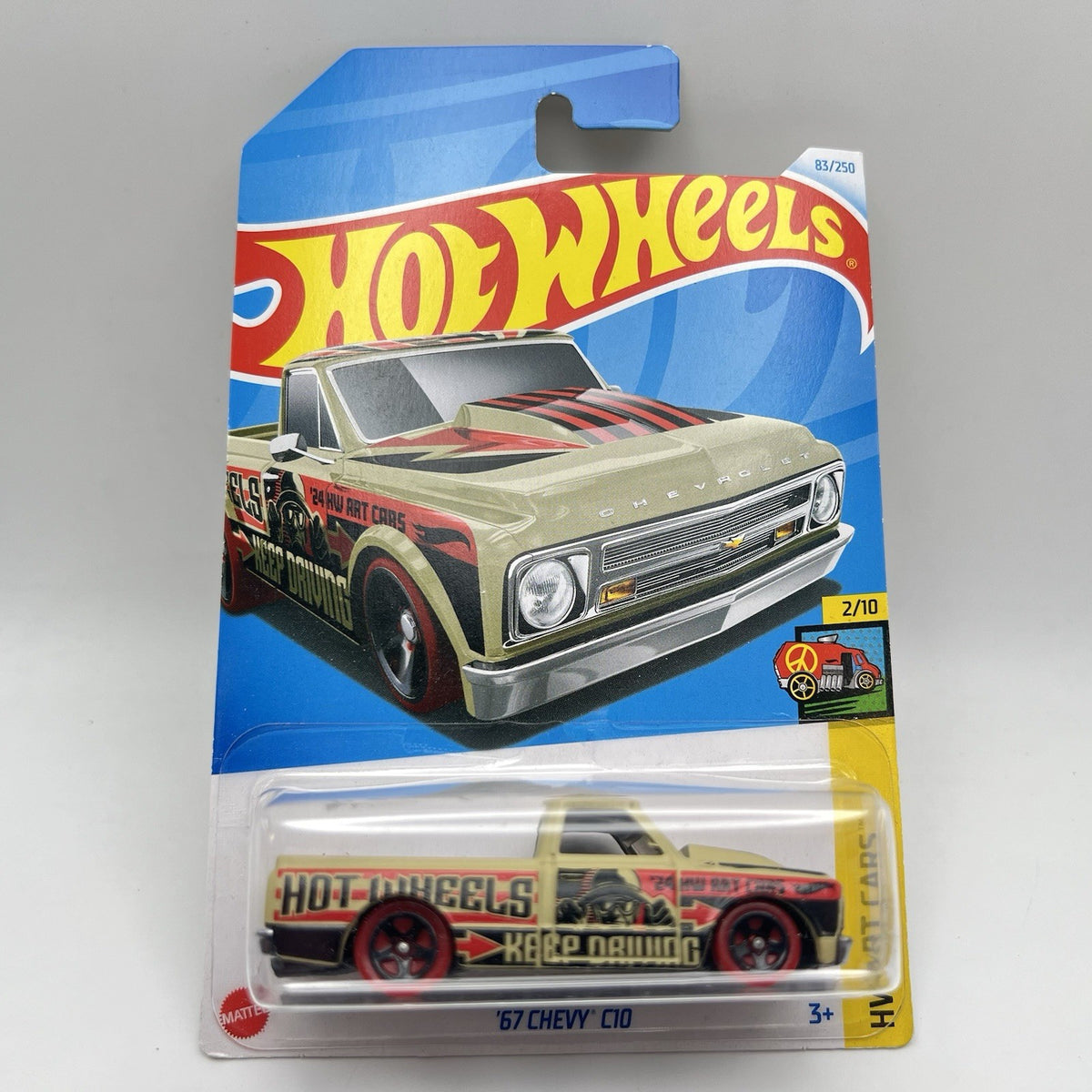 2024 Hot Wheels '67 Chevy C10 Pickup Truck HW Art Cars
