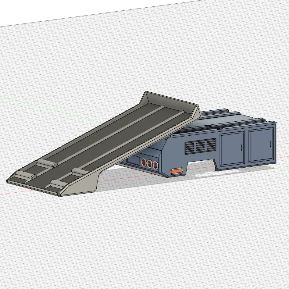 Flatbed Hauler Conversion for Hot Wheels Volkswagen T2 pickup - Resin