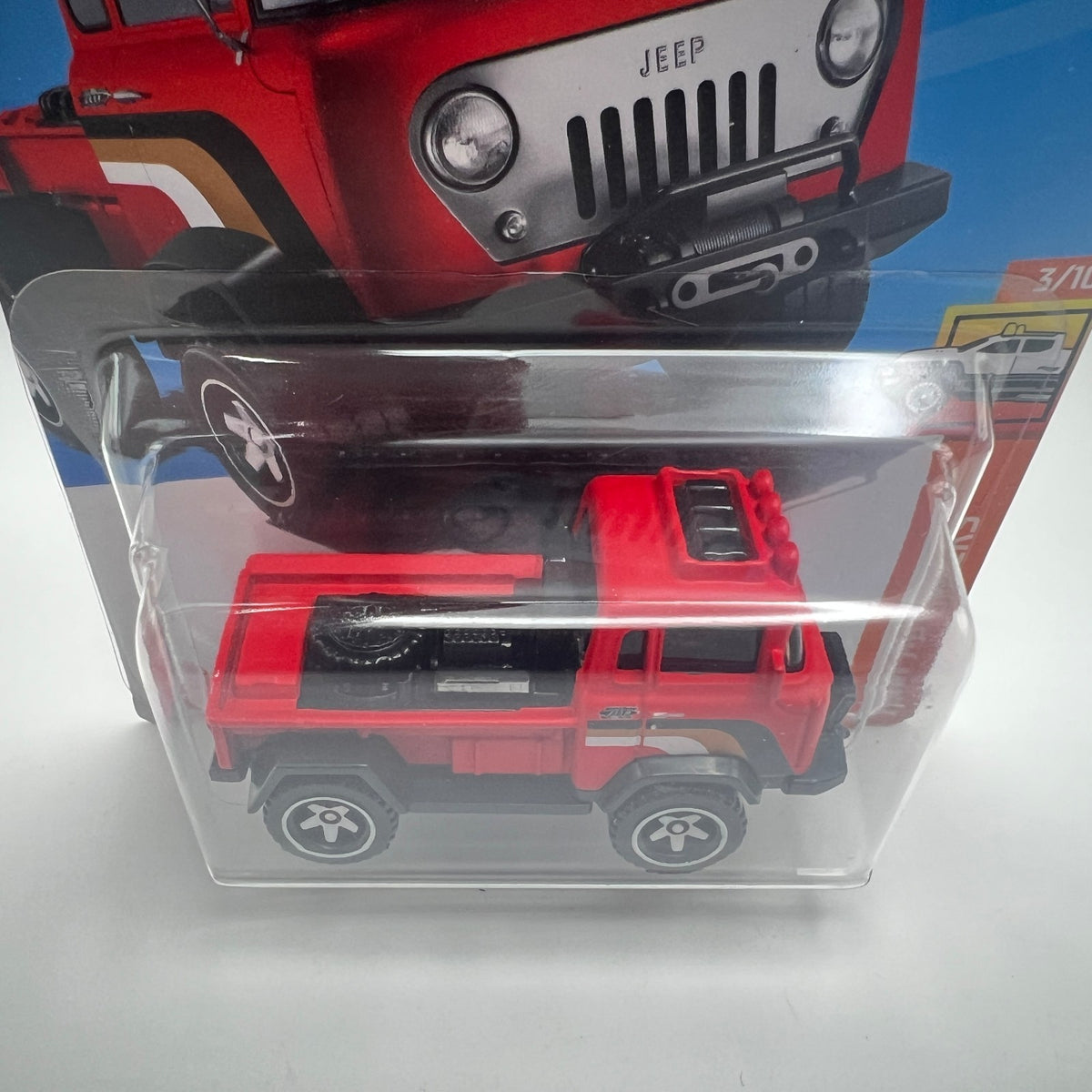 Hot Wheels '57 Jeep FC Red 68/250 HW Hot Trucks 3/10