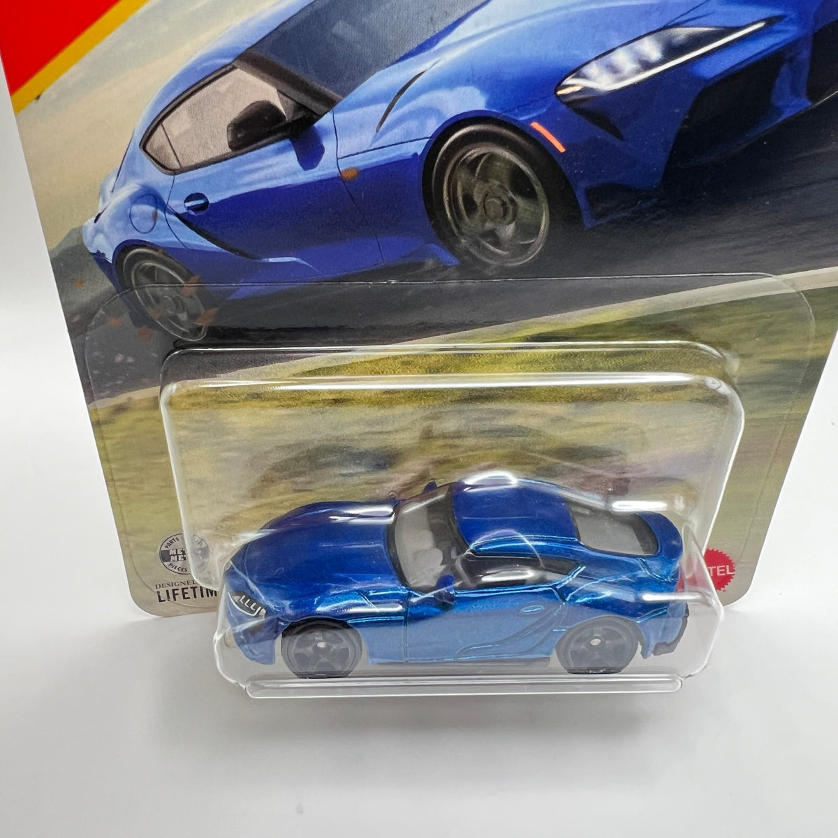 Matchbox 2023 Toyota GR Supra 15/125 Metallic Blue 1:64 Diecast