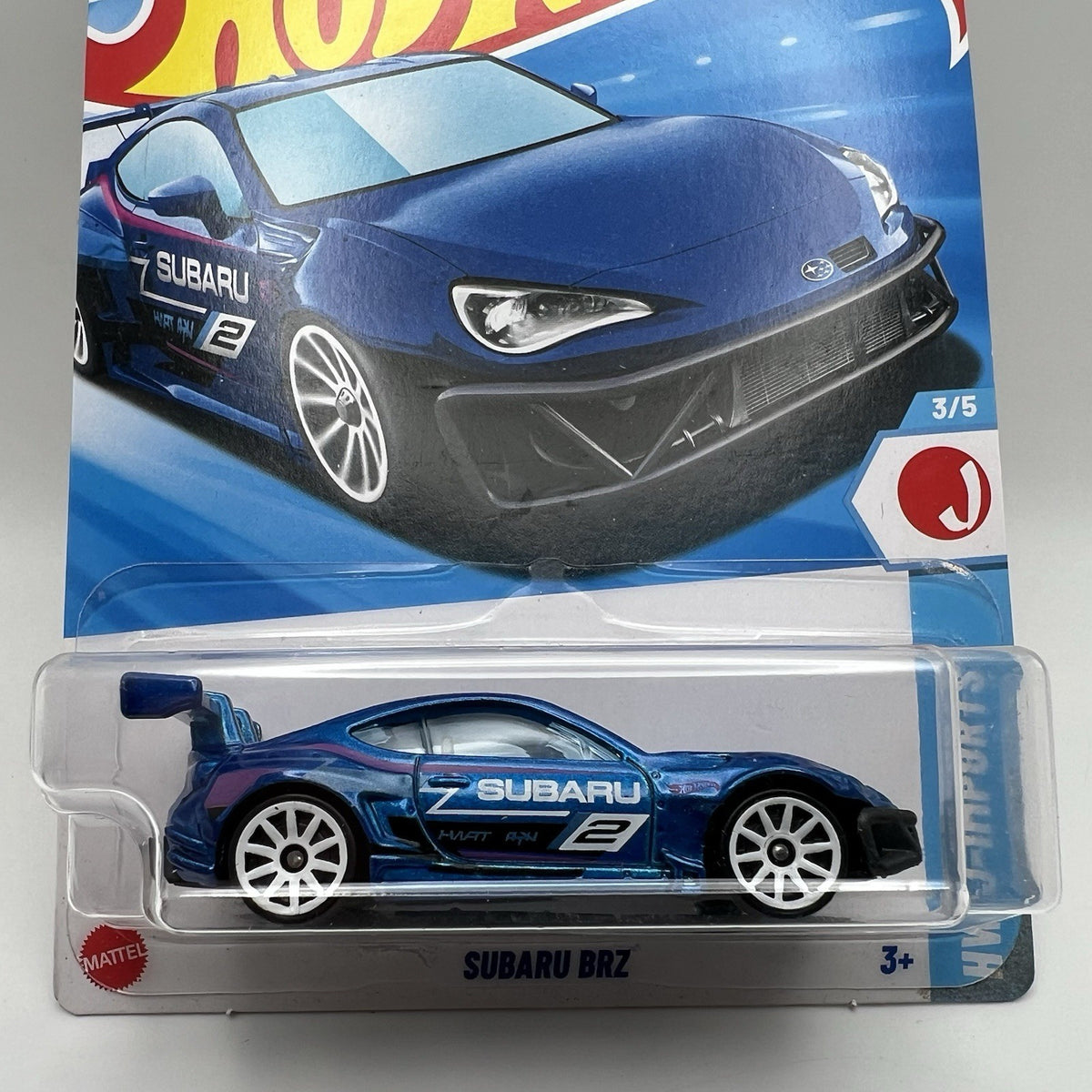 2025 🔥 HOT WHEELS 🛞, SUBARU BRZ, 3/5 HW J-IMPORTS, 48/250