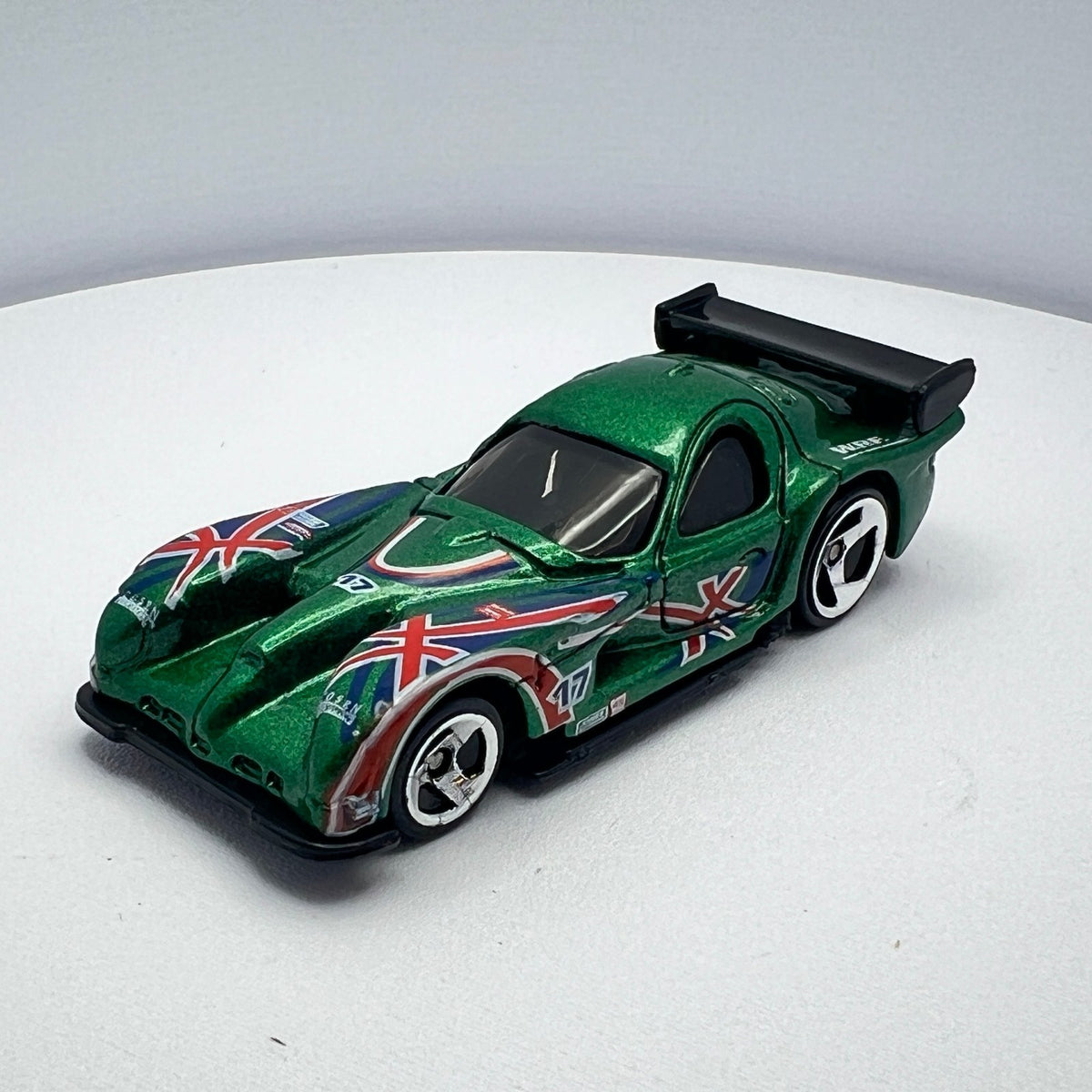 Hot Wheels Panoz GTR-1 Green #17 Union Jack 1997 LOOSE 1/64