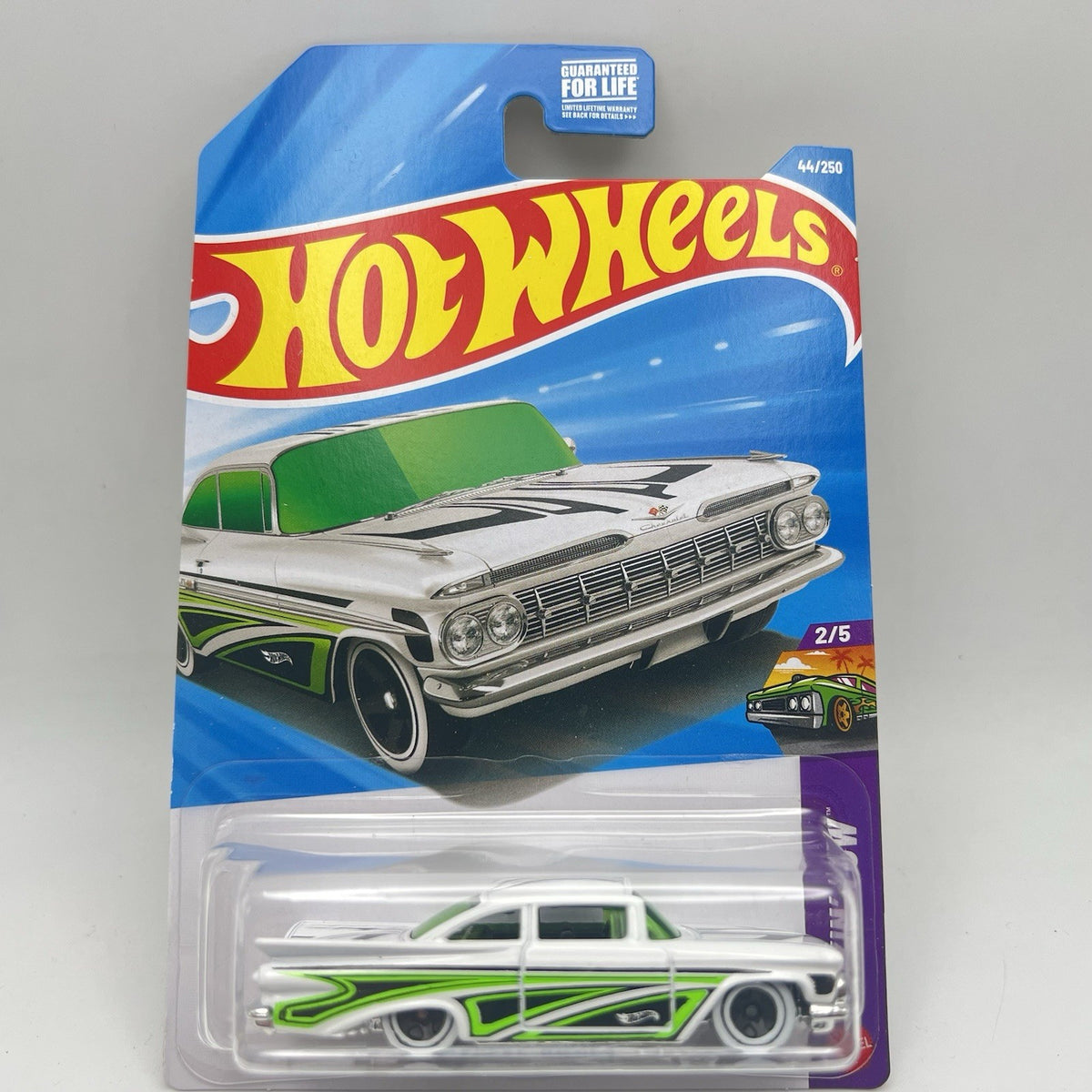 Hot Wheels White ‘59 Chevy Impala – Brand New | Layin Low