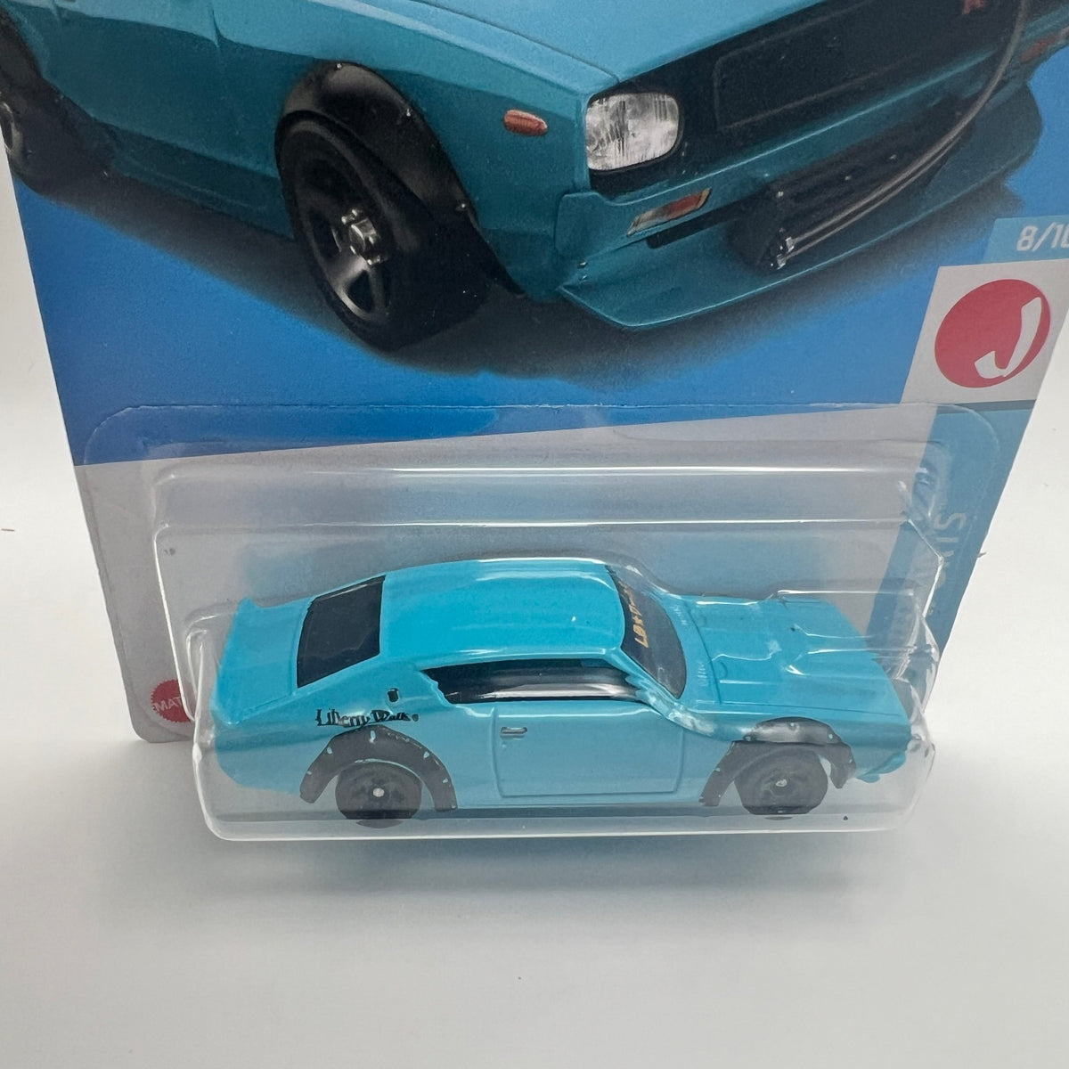 Hot Wheels Nissan Skyline 2000GT-R LBWK 174/250 J-Imports 8/10 Light Blue