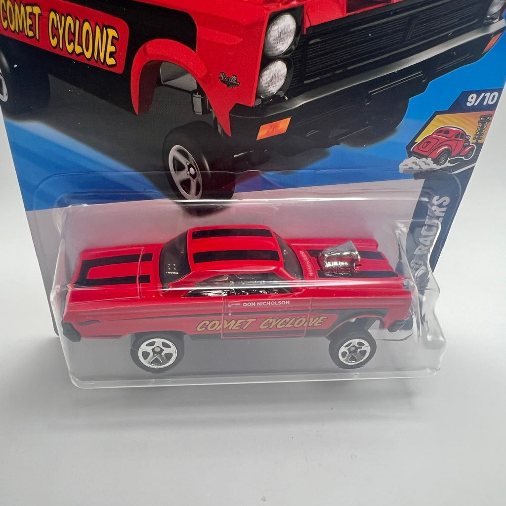 Hot Wheels 65 Mercury Comet Cyclone Red Drag Racers 9/10 191/250 2026