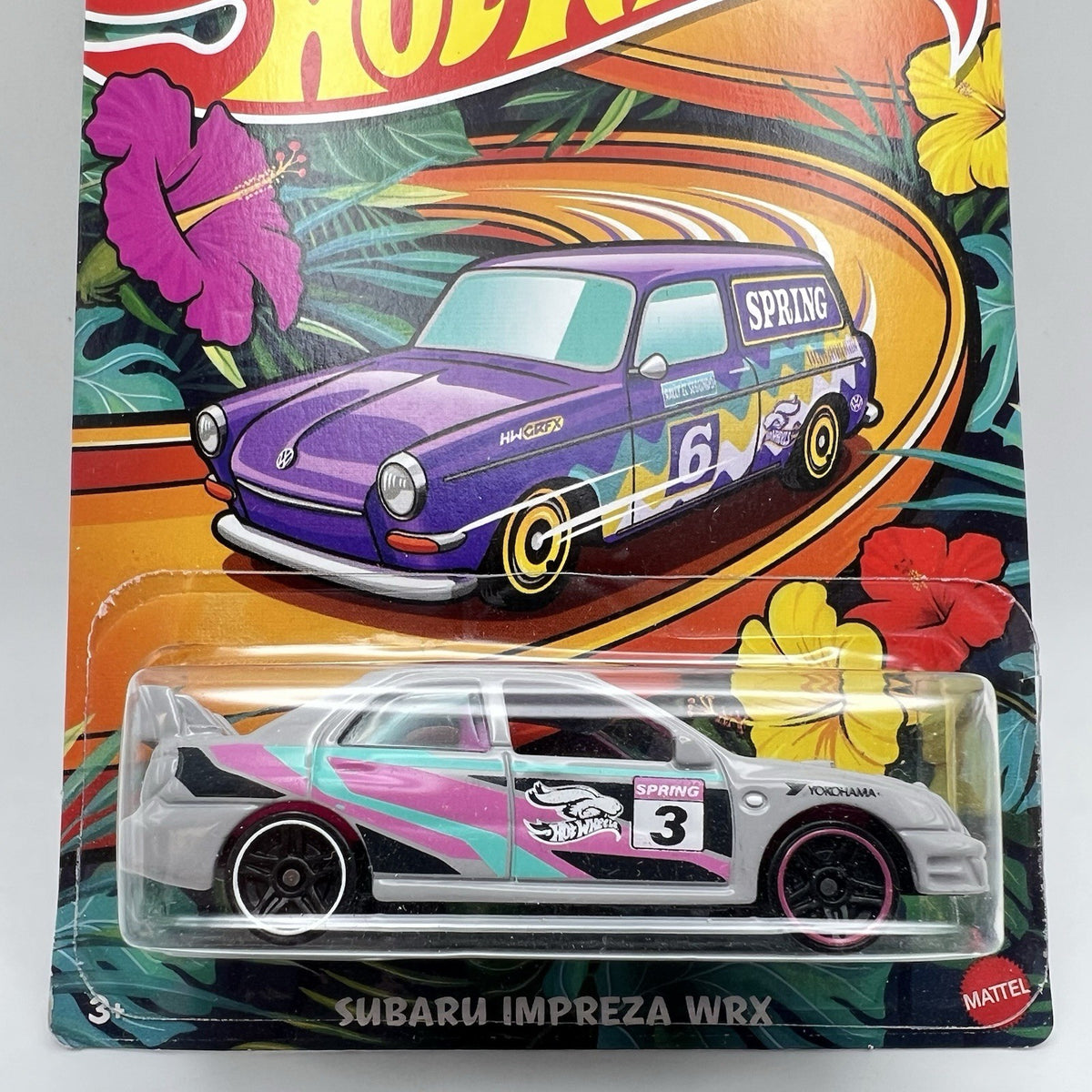 🔥Hot Wheels Subaru Impreza WRX Gray Spring Edition (2024) 4/5