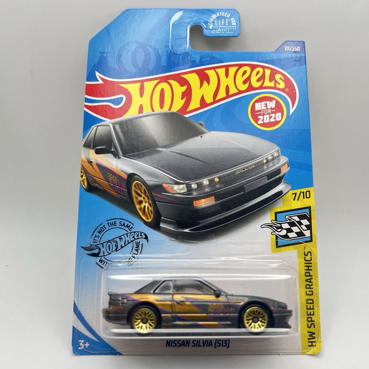 2020 Hot Wheels Nissan Silvia [S13] Silver KW Livery First Release
