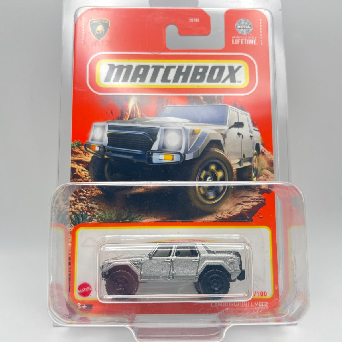Matchbox Lamborghini LM002 Silver 96/100 The Vault