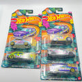 Hot Wheels Spring 2023 Complete Set of 5 Fiat 500 Escort Mini Subaru Squareback