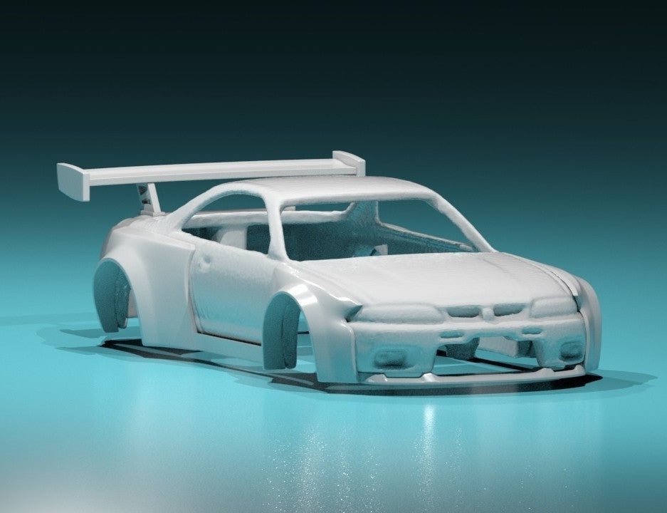 Pandem Style Wide Body Kit for Hot Wheels Nissan Skyline R33 - Resin