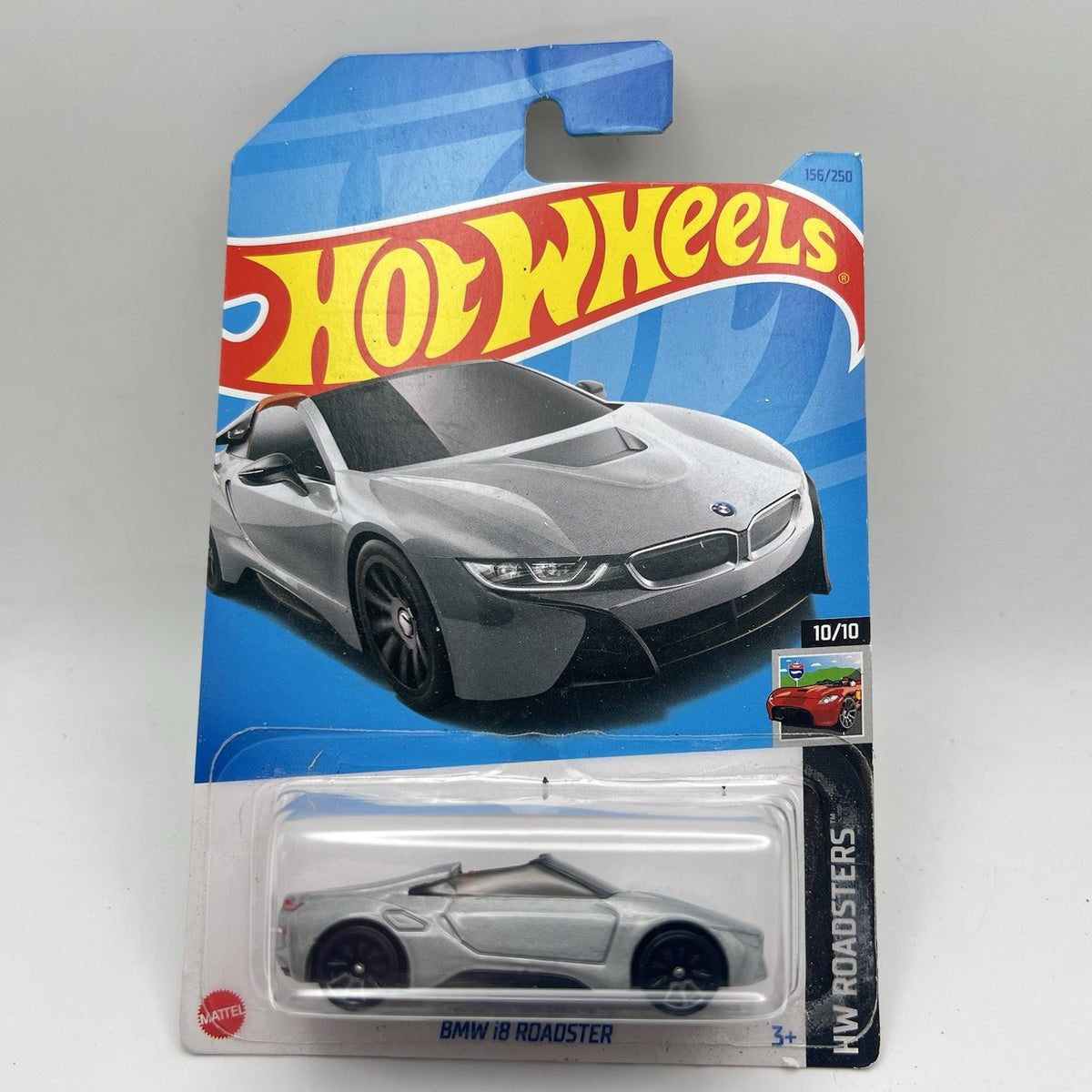 Hot Wheels BMW i8 Roadster 156/250 - Grey - 2023 Mainline A