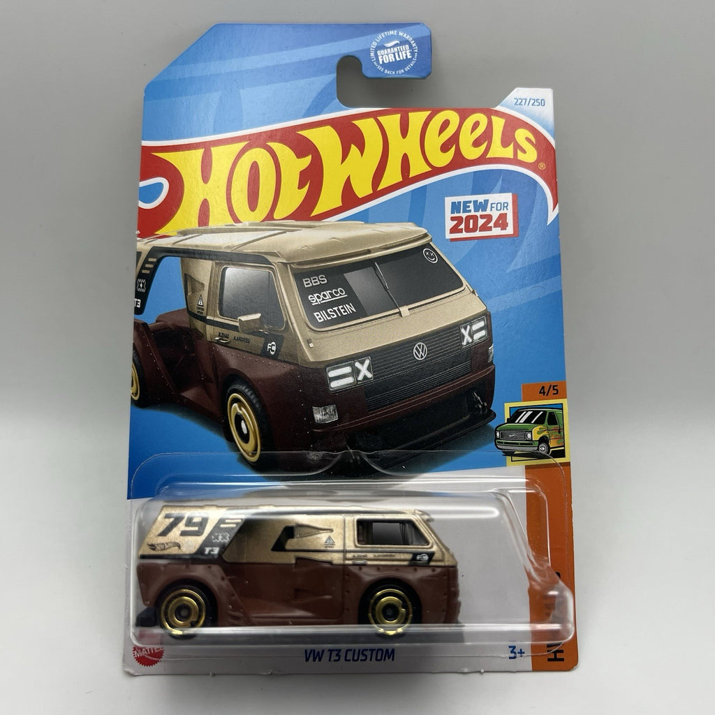 Hot Wheels VW T3 Custom Gold/Brown 227/250