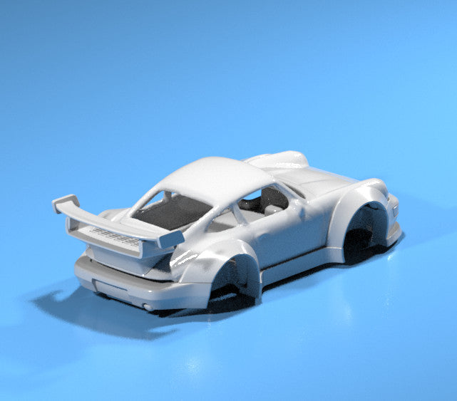 RWB Wide Body Kit for HW Porsche 964 - Level Up Your Customs - 1/64 - S Scale