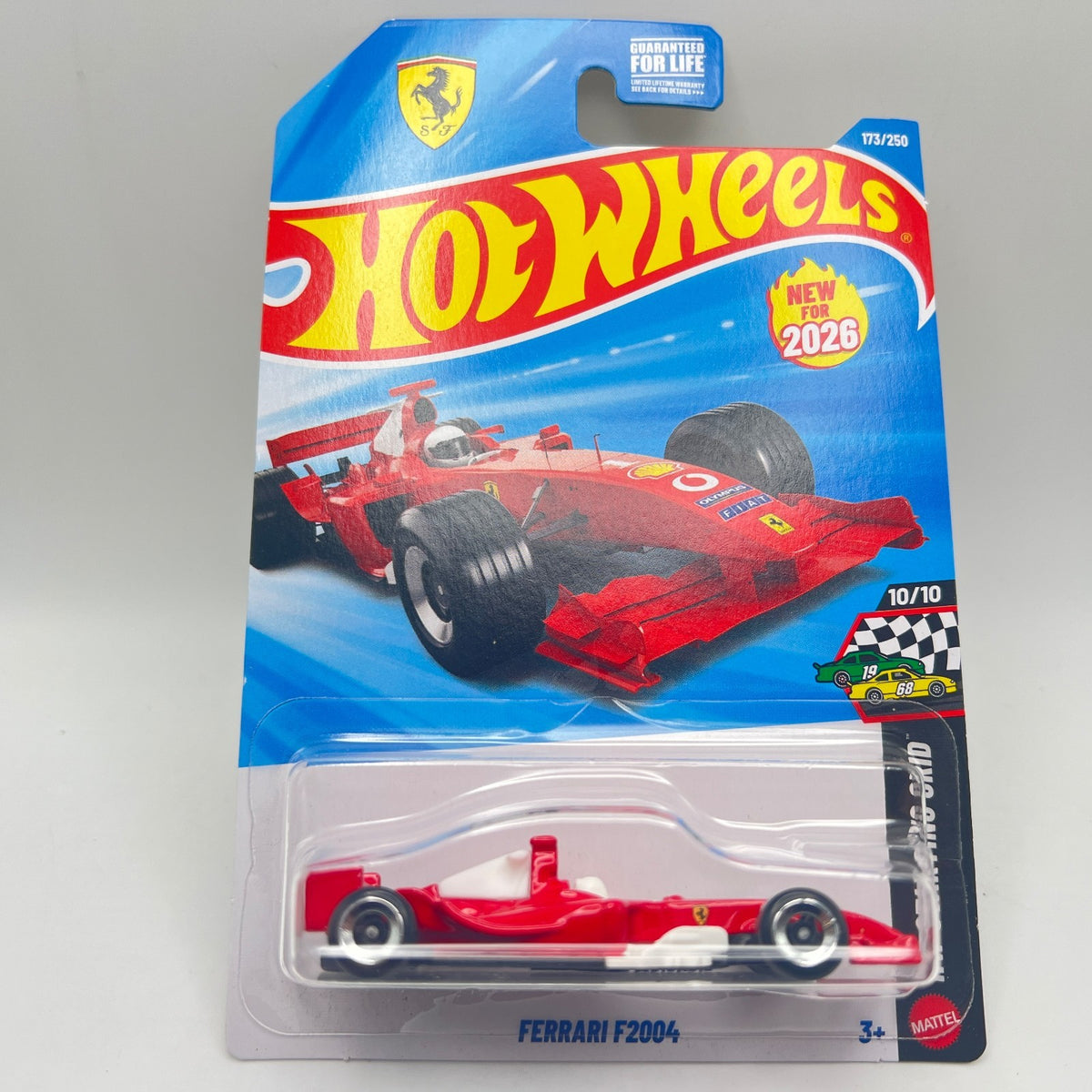 Hot Wheels Ferrari F2004 Red 173/250 HW Starting Grid 10/10 2026