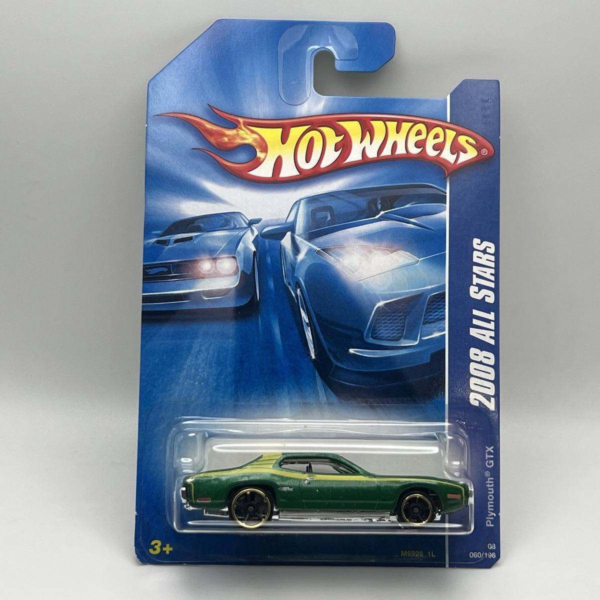 NEW Hot Wheels Plymouth GTX 060/196 1:64 Green 2008 All Stars 2008