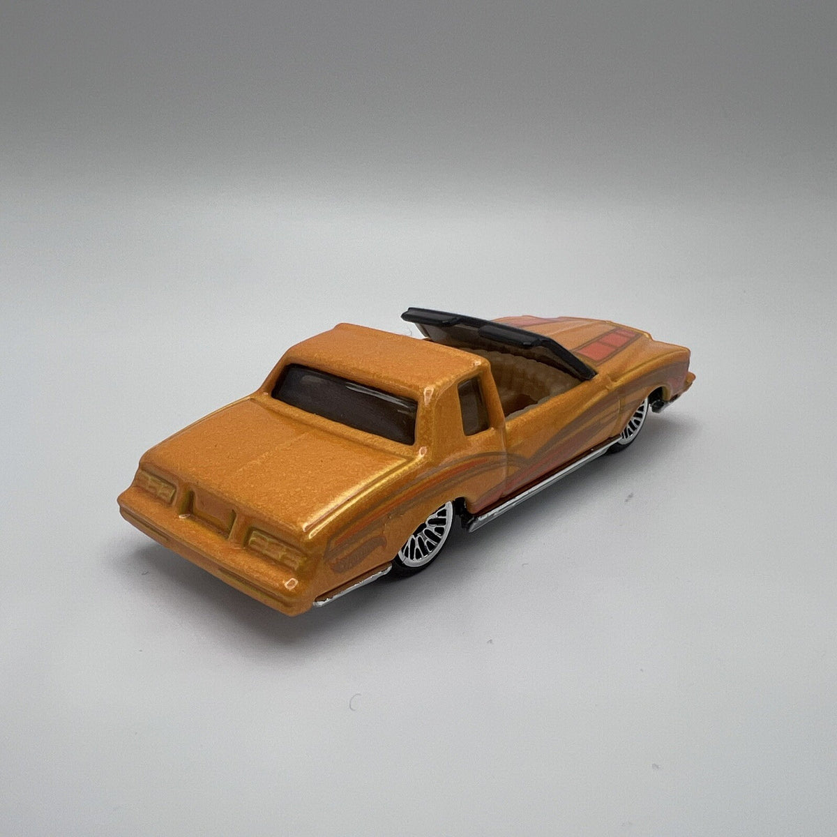 Hot Wheels “Montezooma” Monte Carlo Custom 2001 First Editions Yellow MINT