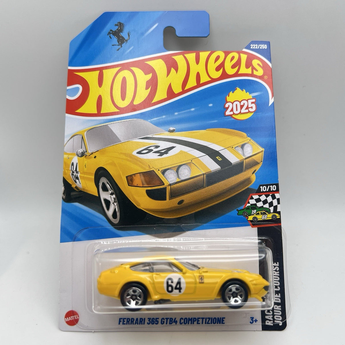 🔥Hot Wheels Ferrari 365 GTB4 Competizione Lot Of 3 - White, Red, Yellow🔥