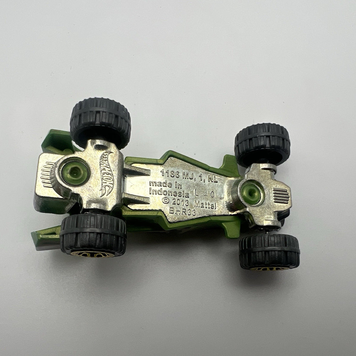 2019 Hot Wheels Speed Blur Loose TEAM HOT WHEELS CORKSCREW BUGGY (Green)