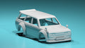 Wide Body Kit for Hot Wheels Datsun 510 Wagon - Resin - 3d Printed