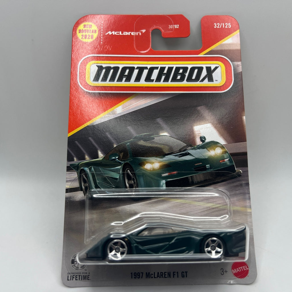 Matchbox 1997 McLaren F1 GT Dark Green 32/125 New 2026 Mainline