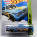 2015 🔥HOT WHEELS🛞  63 STUDEBAKER CHAMP  HW WORKSHOP #214/250 BLUE HEAT FLEET