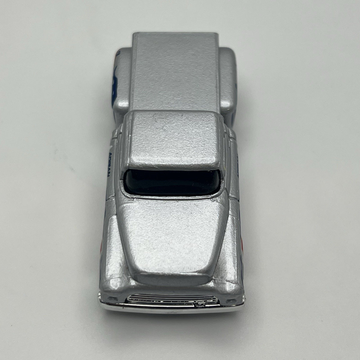 1991 Hotwheels '56 Chevy FLASHSIDER pickup Truck Silver 5sp Chrome Wheels #899