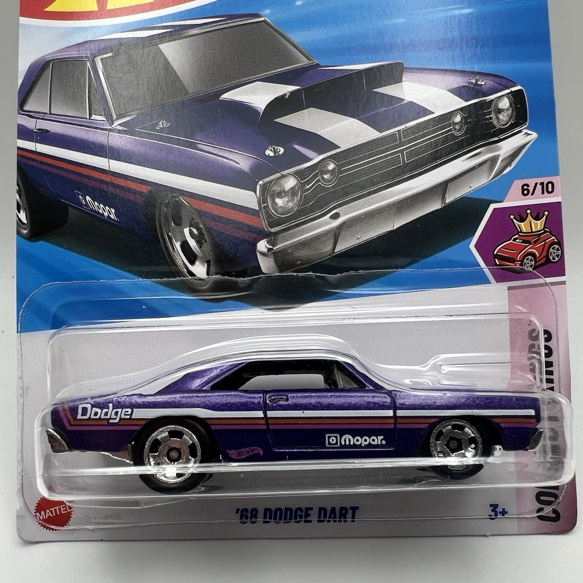 2025 Hot Wheels COMPACT KINGS 6/10 '68 Dodge Dart 129/250
