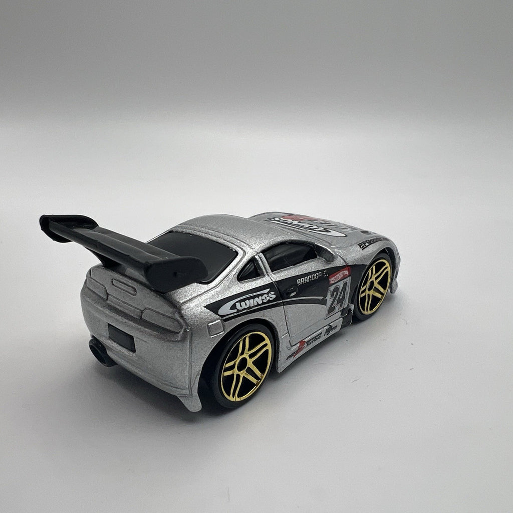 2004 Hot Wheels 1/64 Scale First Editions #8 Loose Silver Tooned Toyota Supra