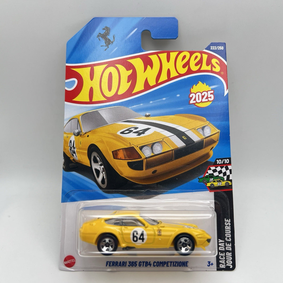 🔥Hot Wheels Ferrari 365 GTB4 Competizione Lot Of 3 - White, Red, Yellow🔥