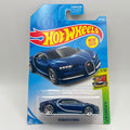 HOT WHEELS 2019 M/L #236/250 '16 Bugatti Chiron 7/10 HW Exotics blue