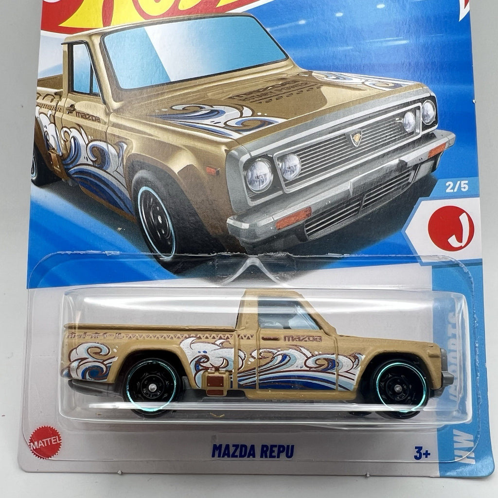 Hot Wheels 2025 HW J-Imports 2/5 047 Mazda REPU TAN Mad Mike