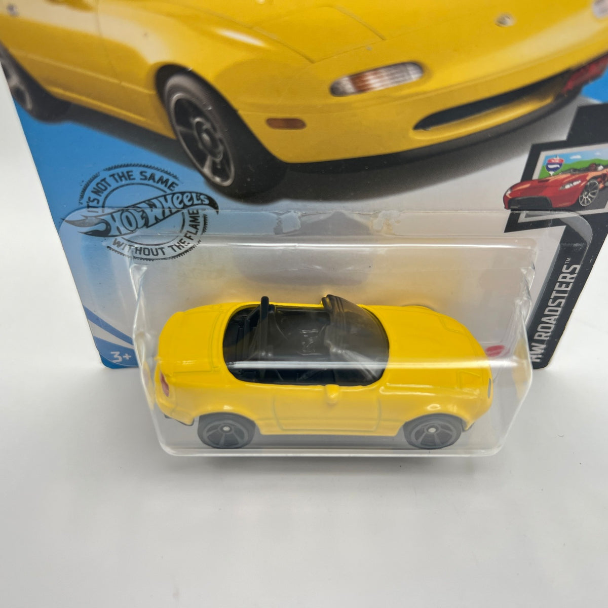Hot Wheels 91 Mazda MX-5 Miata Yellow HW Roadsters 1/5 208/250 2020